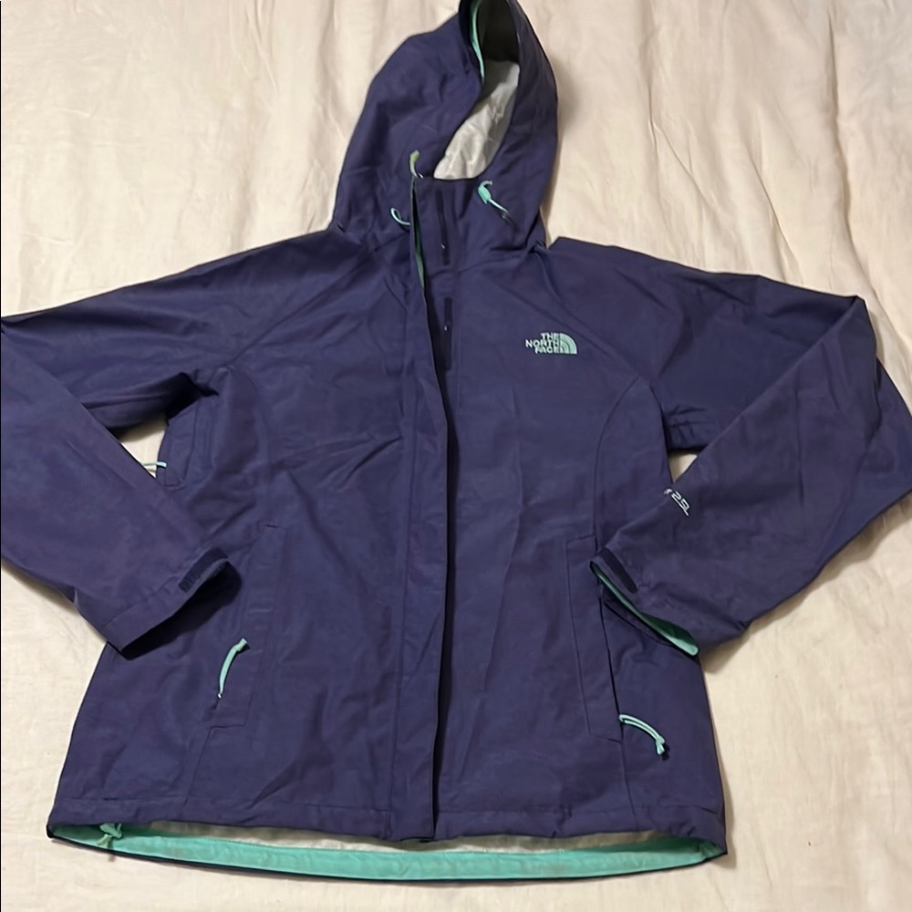 The North Face Purple HyVent 2.5L Jacket